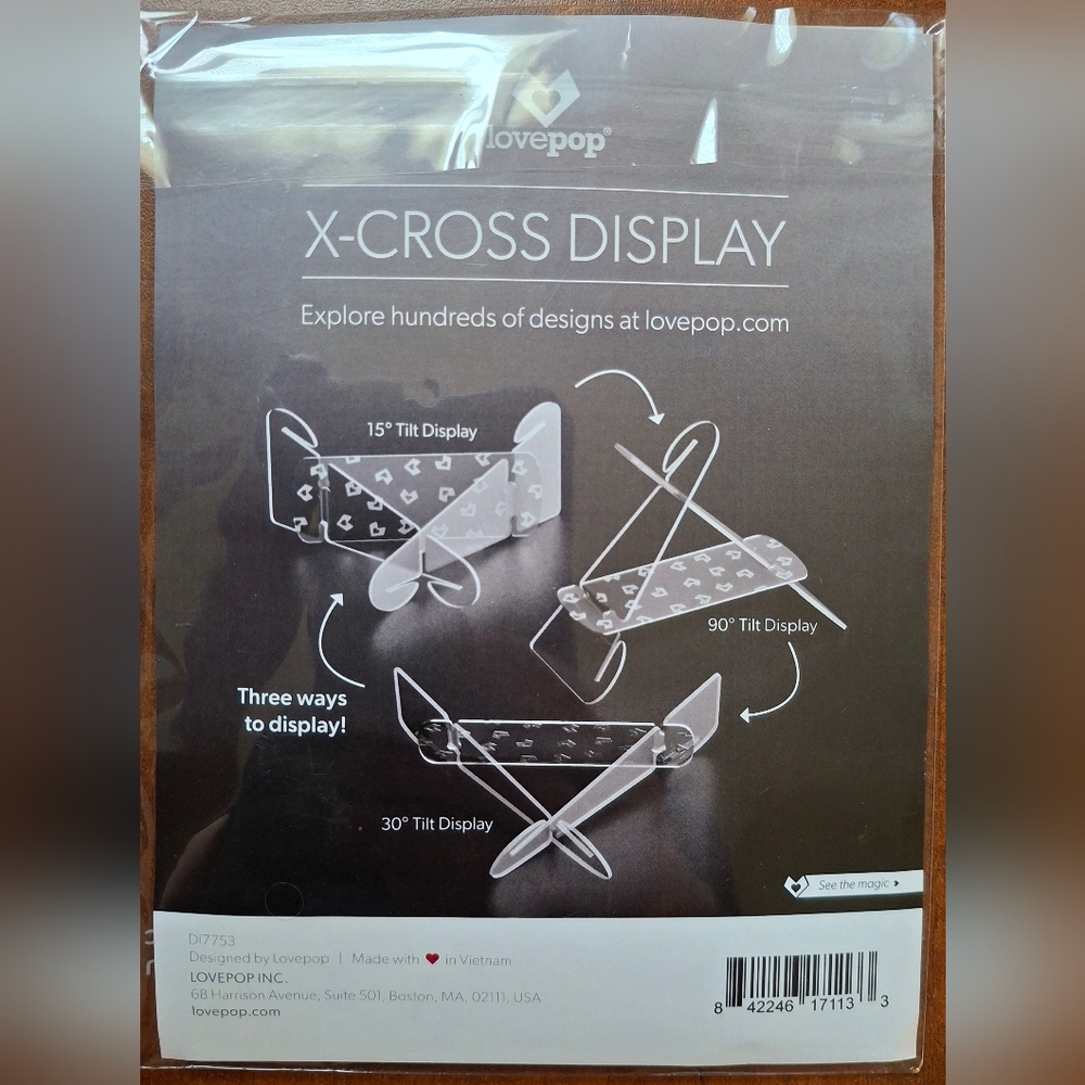 Lovepop X-Cross Display For Lovepop Cards